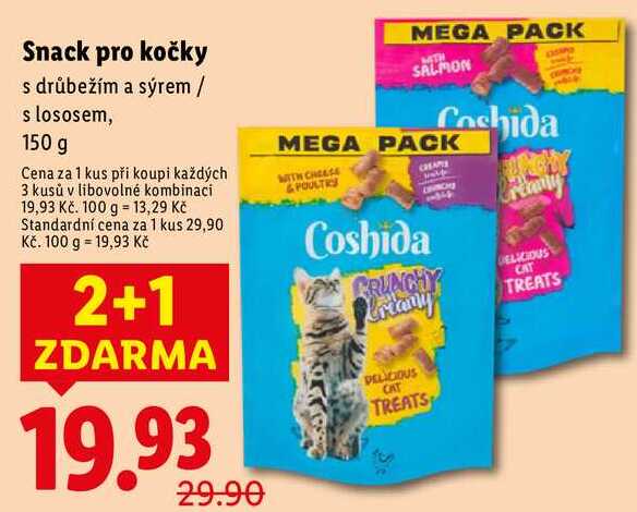 Snack pro kočky, 150 g  