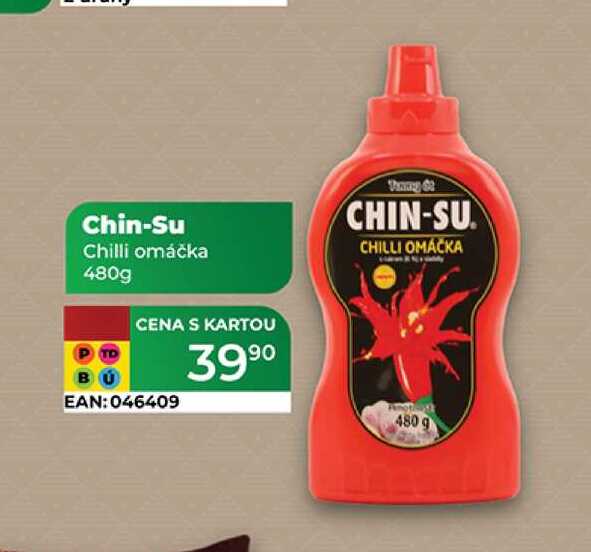 Chin-Su Chilli omáčka 480g