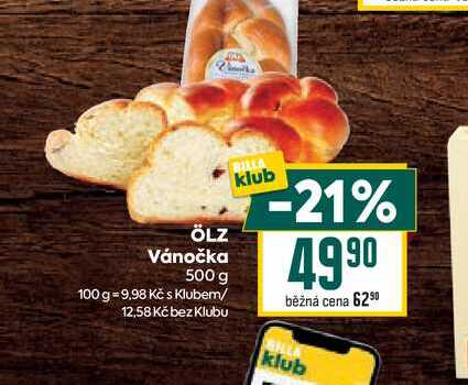 ÖLZ Vánočka 500 g