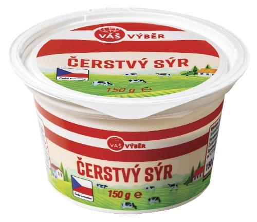 VÁŠ VÝBĚR Čerstvý sýr, 150 g