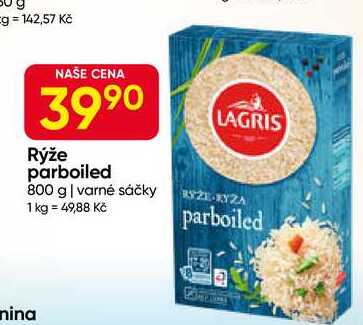 Lagris rýže parboiled 800 g