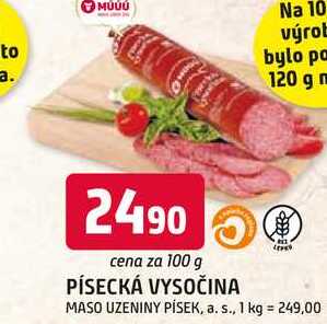 PÍSECKÁ VYSOČINA 100g