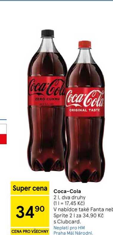 Coca-Cola, 2 l
