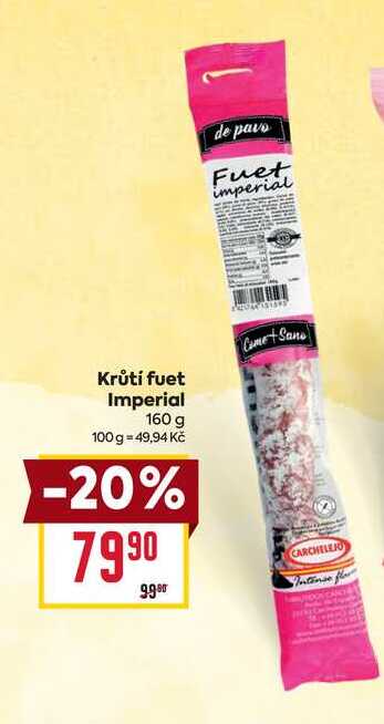 Krůtí fuet Imperial 160 g