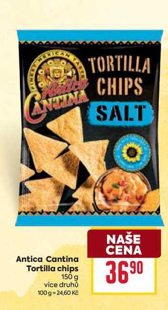 Antica Cantina Tortilla chips 150 g