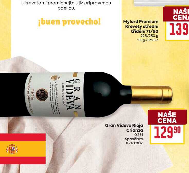Gran Videva Rioja Crianza 0,75l