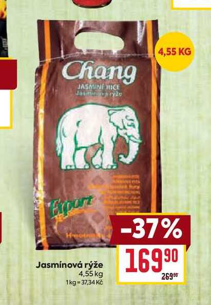 Jasmínová rýže 4,55 kg 