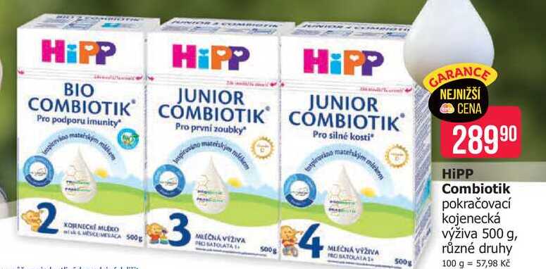 HiPP Junior combiotik 3 mléčná batolecí výživa 500g