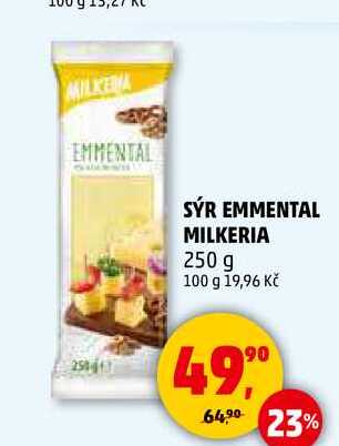 SÝR EMMENTAL MILKERIA, 250 g