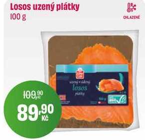 Losos uzený plátky 100 g 