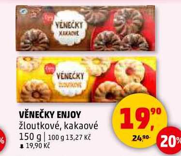 VĚNEČKY ENJOY, 150 g 