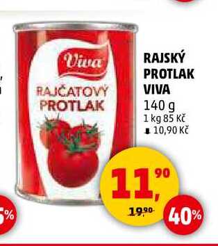 RAJSKÝ PROTLAK VIVA, 140 g