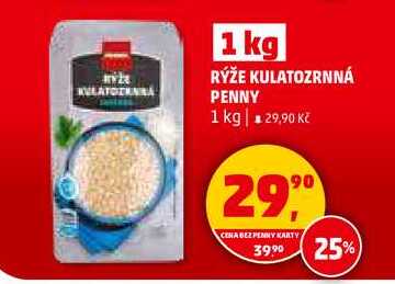 RÝŽE KULATOZRNNÁ PENNY, 1 kg