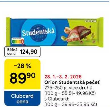 Orion Studentská pečeť, 225-250 g