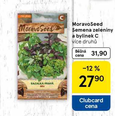 MoravoSeed Semena zeleniny a bylinek C, více druhů  
