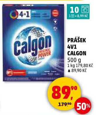 PRÁŠEK 4V1 CALGON, 500 g