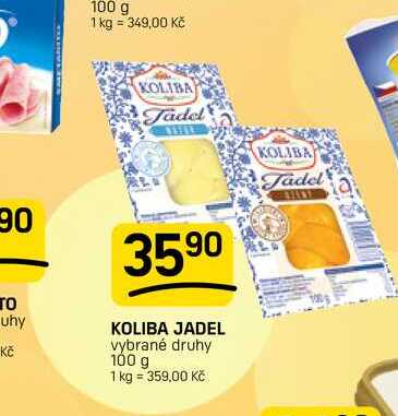 KOLIBA JADEL vybrané druhy 100 g