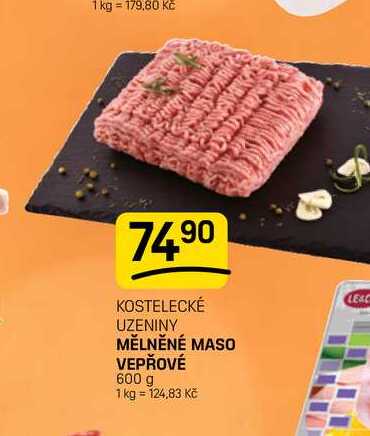 MĚLNĚNÉ MASO VEPŘOVÉ 600 g 