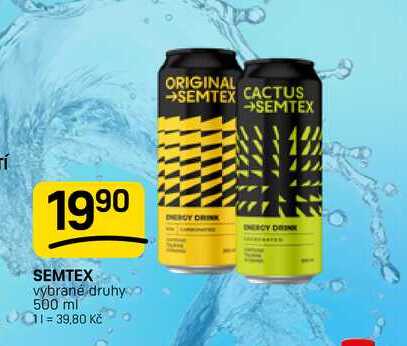 SEMTEX vybrané druhy 500 ml 