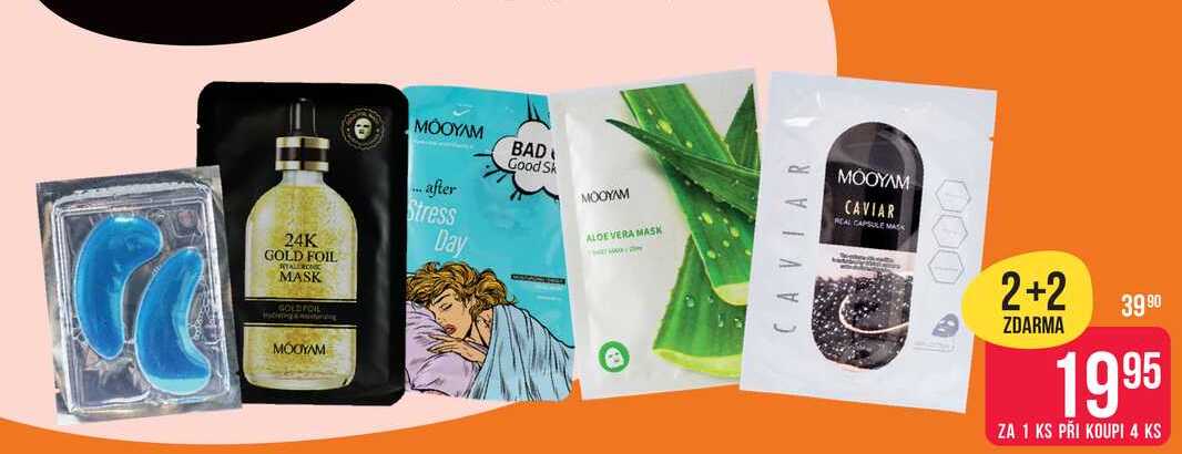 MOOYAM masky na obličej 1ks