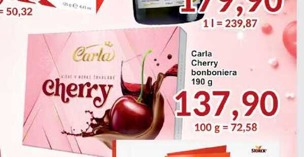 Carla Cherry bonboniera 190 g 