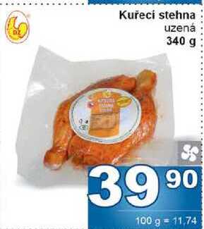 Kuřecí stehna uzená 340 g 