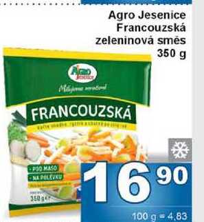 Agro Jesenice Francouzská zeleninová směs 350 g 