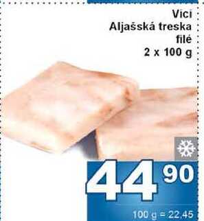 Vici Aljašská treska filé 2 x 100 g