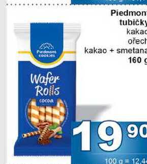 Piedmont tubičky 160g