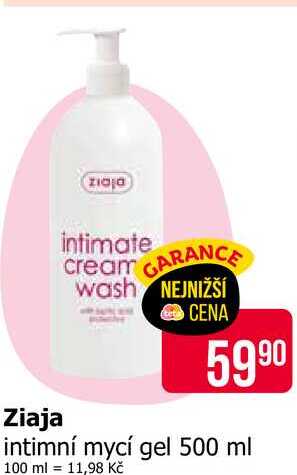 Ziaja intimní mycí gel 500 ml