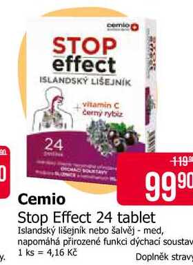 Cemio Stop Effect 24 tablet 