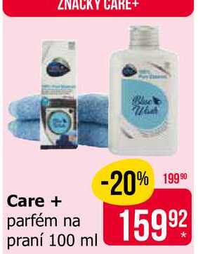 Care + parfém na praní 100 ml 