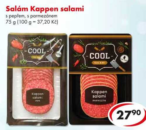 Salám Kappen salami, 75 g