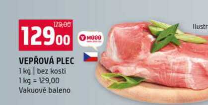 VEPŘOVÁ PLEC 100g bez kosti