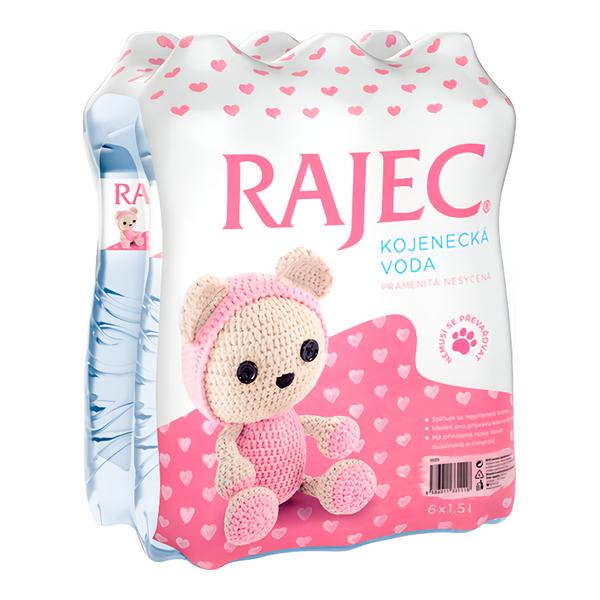 Rajec Pramenitá voda kojenecká 6x1,5l