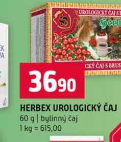 HERBEX UROLOGICKÝ ČAJ 60 g bylinný čaj