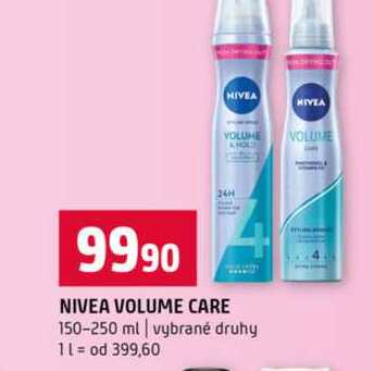 NIVEA VOLUME CARE 150-250 ml vybrané druhy 
