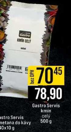 Gastro Servis kmin celý 500 g 