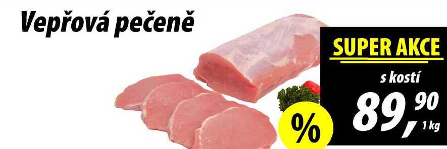  Vepřová pečeně s kostí, 1 kg