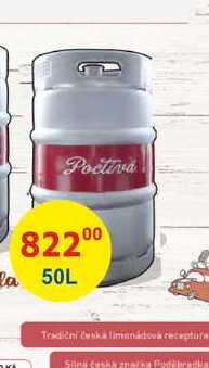 Poctivá Citronáda od Poděbradka sud 50l