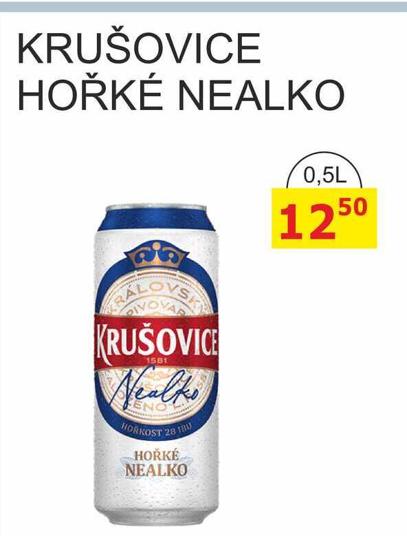 KRUŠOVICE HOŘKÉ NEALKO 0,5L