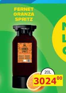 FERNET ORANZA SPRITZ 20L