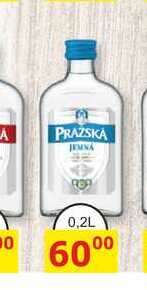 PRAŽSKÁ JEMNÁ VODKA 0,2L 