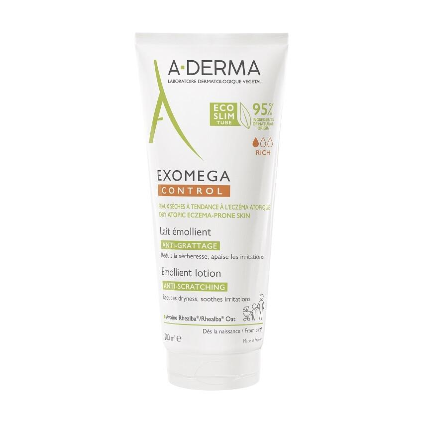 A-derma Exomega Control Emolienční mléko 200 ml