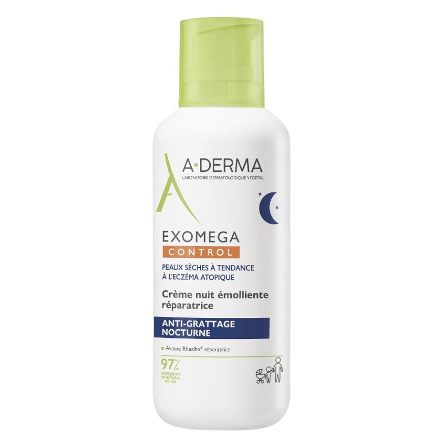 A-derma Exomega Control emolienční noční krém 400ml
