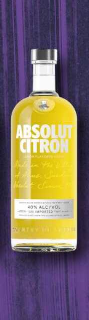 ABSOLUT CITRON 40% 1L