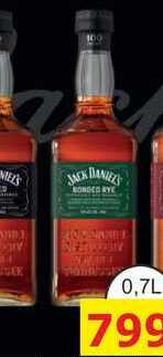 Jack Daniel's Bonded Rye 0,7l 50%