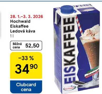 Hochwald Eiskaffee Ledová káva, 1 l