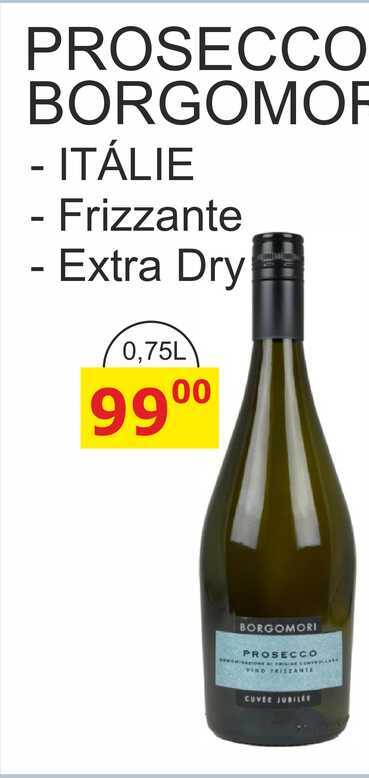 PROSECCO BORGOMORI Frizzante 0,75l