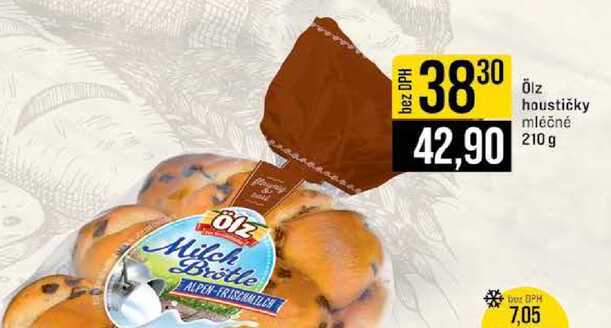 Ölz houstičky mléčné 210g 